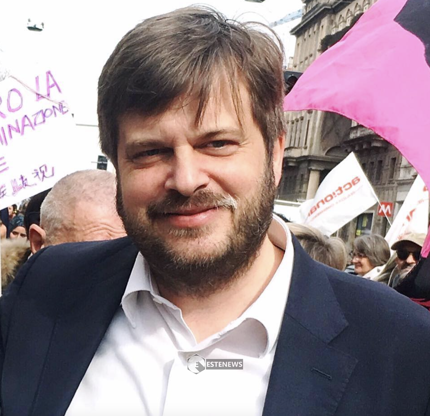 Pierfrancesco Majorino, candidato del centrosinistra alle elezioni regionali lombarde del 2023 (Foto credit: Facebook Pierfrancesco Majorino)