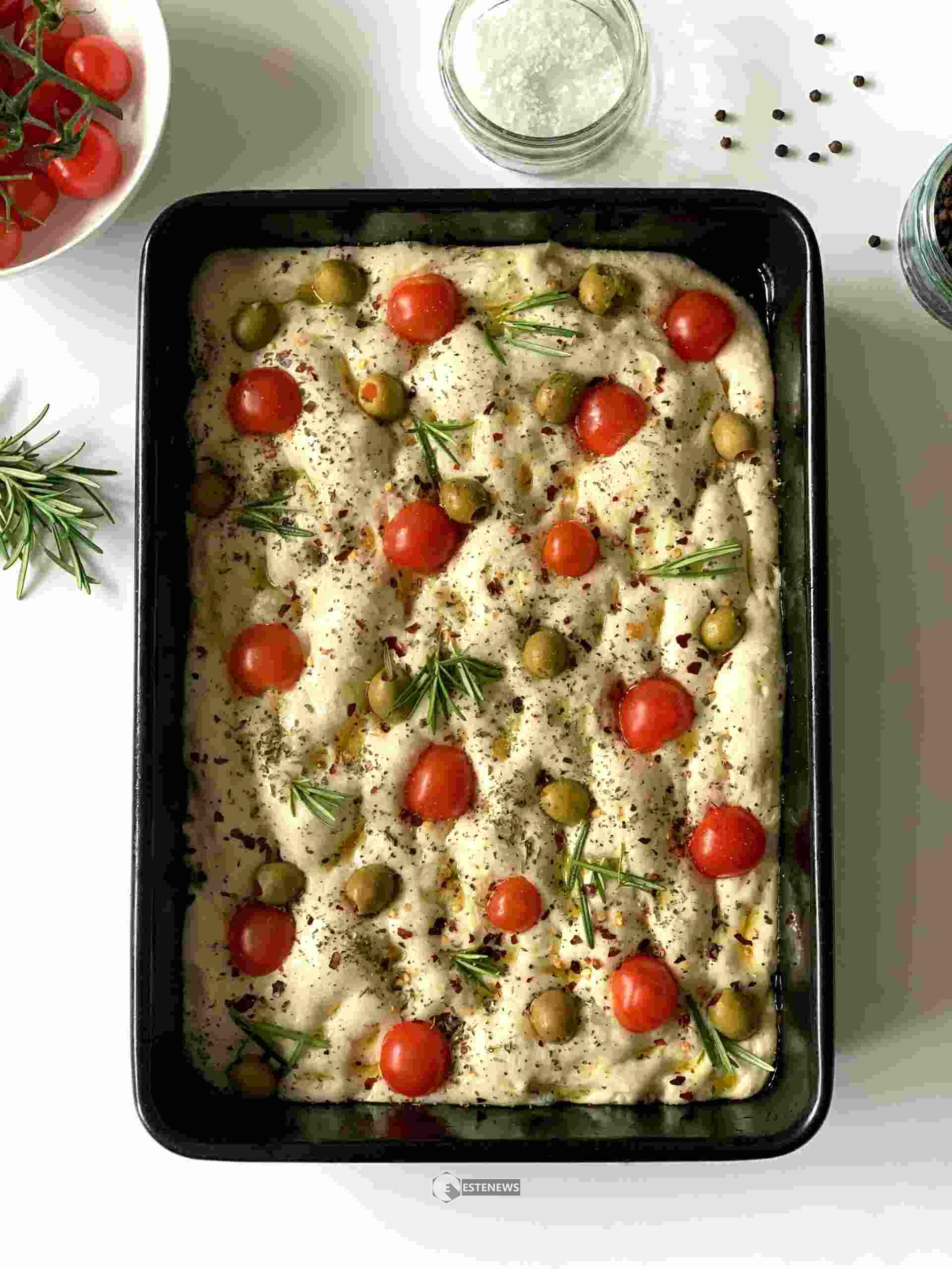 Focaccia senza lievito