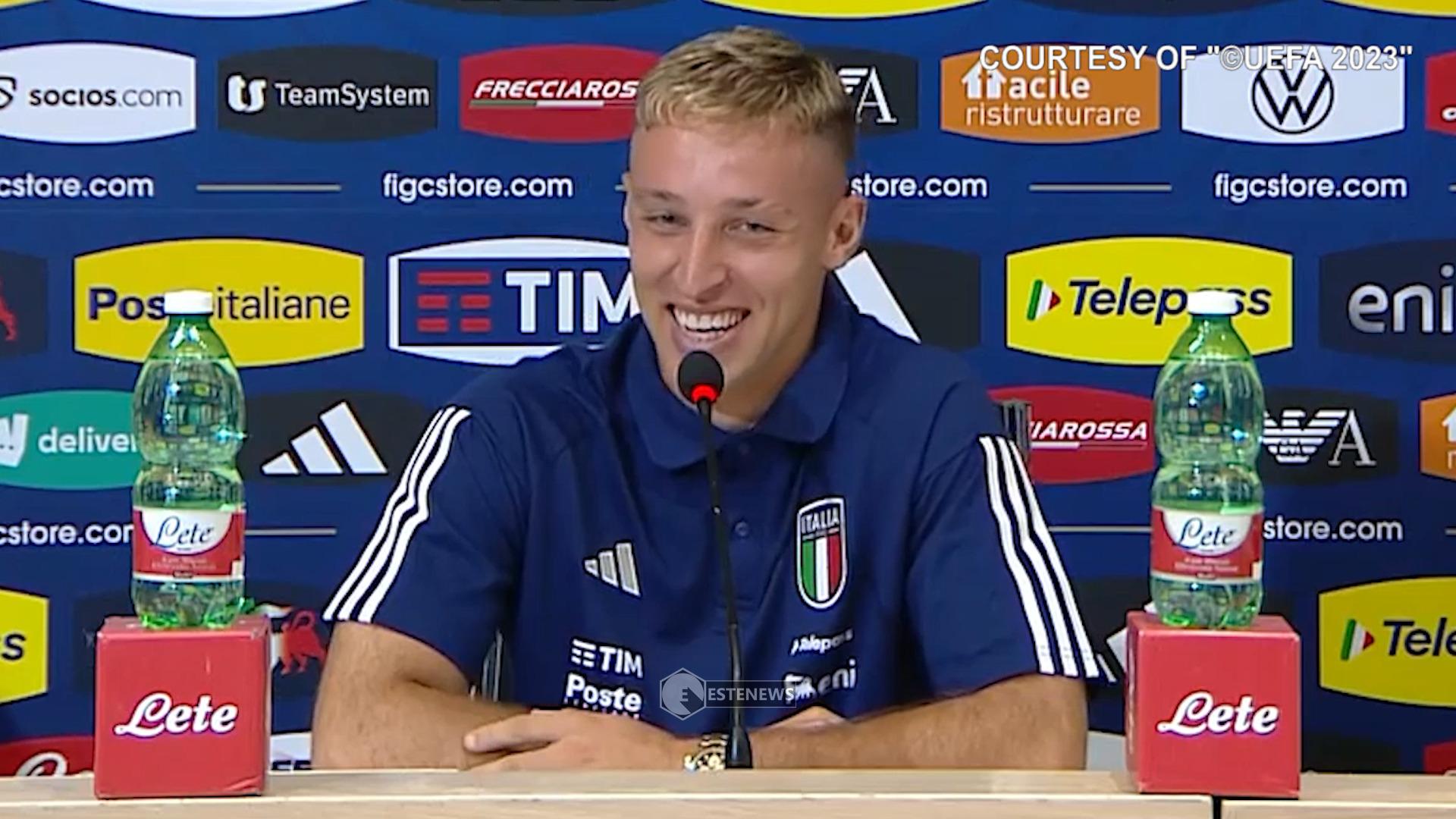 Davide Frattesi, centrocampista dell'Inter e della Nazionale Italiana