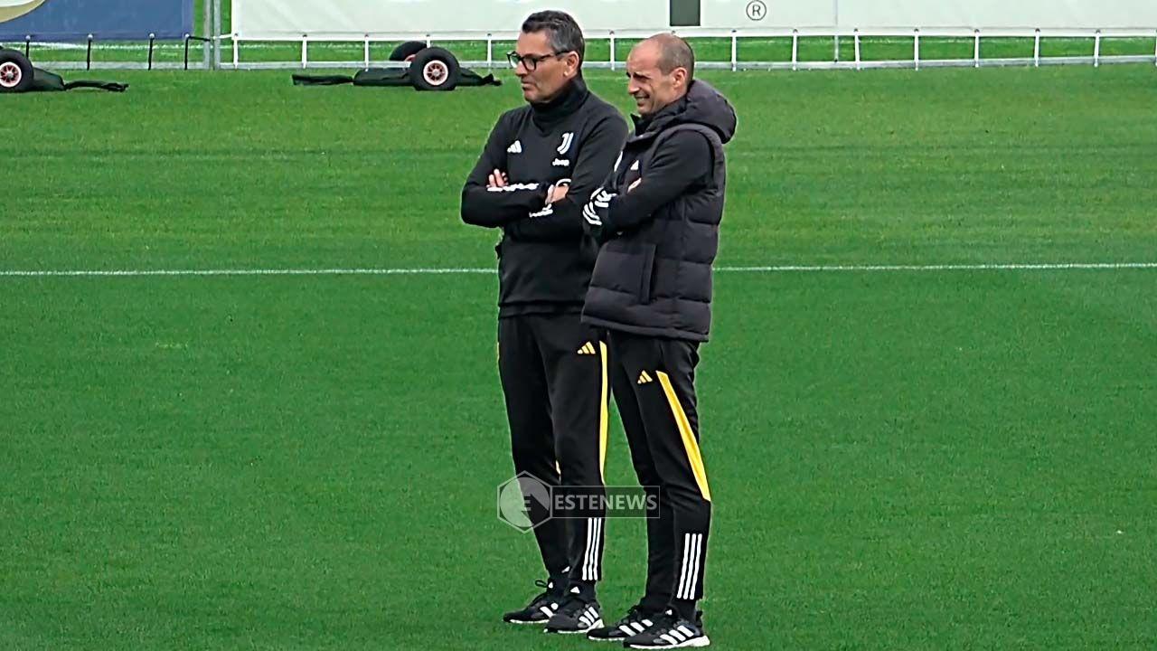 Allegri in campo